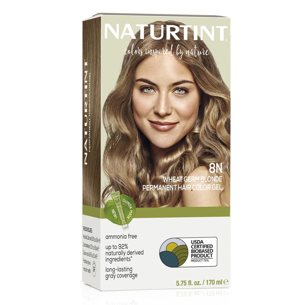 Naturtint 8N Wheat Germ Blonde Permanent Hair Colorant - 5.75 Oz